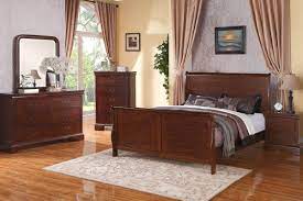 Poundex F9231 Louis Philippe Sleigh Bedroom Furniture Beautiful Bedroom Furniture Furniture Luxury Bedding Master Bedroom