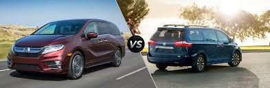 2019 Honda Odyssey Vs 2018 Toyota Sienna