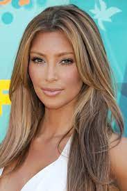 Kim Kardashian S Hair Evolution Is Pretty Hilarious Kim Kardashian Hair Thick Hair Styles Hairstyles For Layered Hair