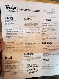 Maybe you would like to learn more about one of these? Menu At Baja Fish Tacos Restaurant Brea E Imperial Hwy Suite 100