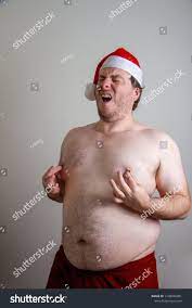 Merry Christmas! Hope you enjoy 'Man dressed up as a naked santa grabbing  his nipples' : r/wtfstockphotos