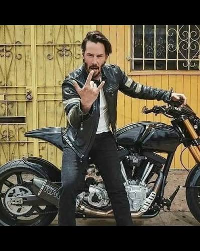 Built for the ride, stayed for the soul. There's a reason keanu reeves on a  motorcycle just hits different. it's not about the celebrity; it's about  seeing someone who is genuinely, unapologetically