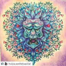Enchanted Forest Lion Enchanted Forest Coloring Book Johanna Basford Enchanted Forest Coloring Enchanted Forest Coloring Book