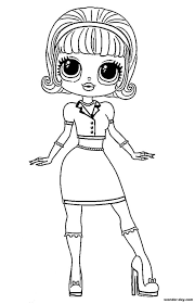Maybe you would like to learn more about one of these? Coloring Pages Lol Omg Dolls Series 3 Coloring Pages Simple Coloring Pages