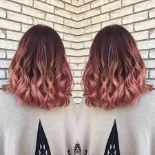 Cheveux Rose Brown La Nouvelle Tendance Coloration Pour Les Brunes Pembe Sac Golgeli Sac Ombre Sac Rengi