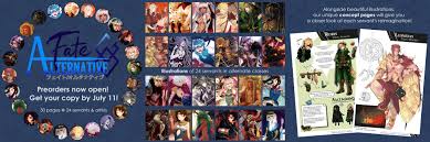 Fate Alternative Class Change Zine Now Up For Preorder Grandorder Click the register link above to proceed. fate alternative class change zine now