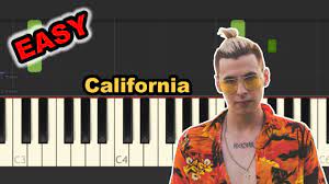 White 2115 California Piano Tutorial Youtube