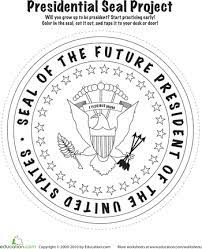 Learning About America Presidential Seal Kids Politics Education Com