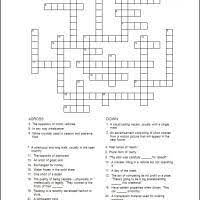 It's a unique way of thinking that takes a bit of training. Printable Crosswords