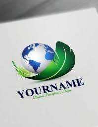 Free Globe Logo Maker Modern 3d Globe Logo Creator Globe Logo Logo Maker Business Logo Design