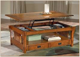 It has wheels so you can easily move it around the house. Wedge Lift Top Coffee Table Shefalitayal