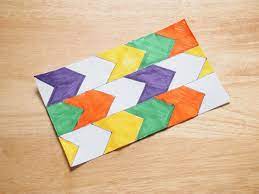Create the pattern by repeating the shape. How To Make A Translation Tessellation 8 Steps With Pictures