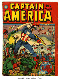 1968 344 sales 9.8 fmv $900. Captain America Comics 132 Page Issue Timely 1942 Condition Lot 91114 Heritage Auctions