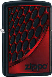 Mejores zippo de 2020 ⌛envíos en 48 hrs ⌛ ¡descubre los mejores precios y ofertas! Amazon De Zippo Red And Chrome Black Matte Art Nr 60003392 Sturmfeuerzeug Silber 5 8 X 3 8 X 1 8