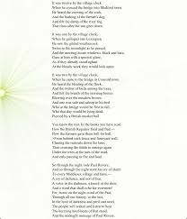 Page 2 Of 3 Of The Midnight Ride Of Paul Revere Kids Poems Poems Paul Revere