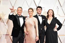 He has mixed english, german, and portuguese ancestry from his father's side and bulgarian and greek from his mother's. Vulture On Twitter Tomhanks Ritawilson Truman Theodore Hanks And Elizabeth Hanks At The Oscars