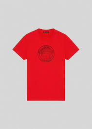 Versace Logo T Shirt For Men Us Online Store In 2020 Mens Tshirts Versace Medusa T Shirt Aesthetic Shirts