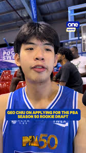 ‘IT’S A BIG DECISION, I HAD TO TAKE SOME TIME TO TALK ABOUT IT TO MY  FAMILY’ Former Gilas Pilipinas slotman Geo Chiu opens up about his  last-minute application for the PBA Season 50 Rookie Draft, ...