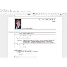Project Scope Template