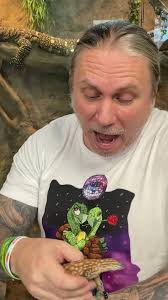 Cherry Pop Our Red Ackie Monitor Lizard! #throwback #brianbarczyk  #ackiemonitor #lizard