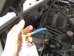 How To Recharge A C On A Ford Ranger With R134a Youtube