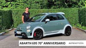 Seen this knocking around a few times and just think it looks the nuts, i love it! Abarth 695 70 Anniversario 180 Ps Review Test Fahrbericht Youtube