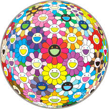 Takashi murakami, blue flowers & skulls, 2012. Takashi Murakami Flower Ball Multicolor 2016 Artsy