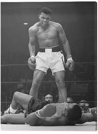 112 quotes from muhammad ali: Leinwand Poster Bilder Muhammad Ali Ali Vs Liston Portrait Wanddekorationen Europosters