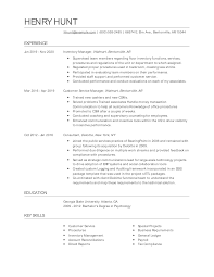 Use this inventory control manager resume as the starting point for your new job. Inventory Manager Resume Examples And Tips Zippia