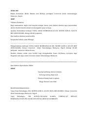 Continue teks pangacaraan majlis perasmian. Teks Mc Docx Teks Mc Majlis Perasmian Bulan Bahasa Dan Budaya Peringkat Universiti Islam Antarabangsa Malaysia Pagoh Arif Mohon Perhatian Bagi Course Hero