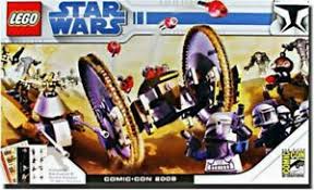 The subtheme recreates the vehicles, characters, and locations from the franchise. Lego Star Wars The Clone Wars 2008 Sdcc San Diego Comic Con Clone Wars Set 7670 Ebay