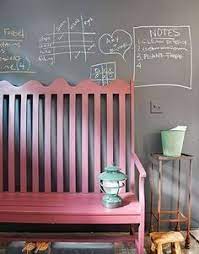 Paint your chosen surface with magnetic paint and apply emulsion, blackboard, or. Grey Chalkboard Wall For Kealanis Room Chalkboard Wall Gray Chalkboard Chalkboard Wall Bedroom