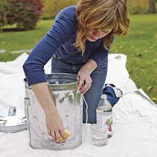 Wipe Down Metal Objects With Vinegar Before Painting To Keep The Paint From Peeling I Need To Remember This Diy Painting Painting Tips Household Hacks
