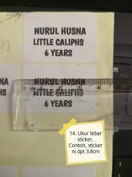 Cetak stiker kotak dengan bahan berkualitas tinggi. Cara Print Sticker Nama Untuk Buku Sekolah Baru Tak Lenguh Tangan