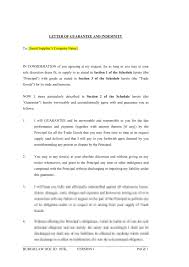 It gives the debtor one more chance to pay before you take further action. Letter Of Guarantee And Indemnity Supplier Template Burgielaw