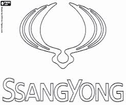Choose from a list of 9 ssangyong logo vectors to use the filters to seek logo designs based on your desired color and vector formats or you can simply choose. Ssangyong Logo Coloring Page Printable Game