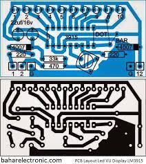120 led stereo vu meter circuit 120 led ka2281 vu metre devresi sprint layout pcb, gerber download circuit diagram download: Layout Pcb Led Vu Display Circuit Boards
