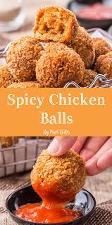 When liquid has almost evaporated, stir in broth and then milk. Spicy Chicken Balls Tastier Than Nuggets From Supermarket Much Butter