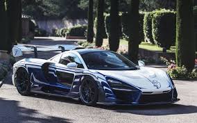 Download Wallpapers 4k Mclaren Senna Mso 2018 Supercar White Blue Racing Car Tuning Senna 001 Mclaren Besthqwallpapers Com Super Cars Senna Mclaren