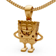 Sponge Bob Pendant - 3D Model by ZaraHM
