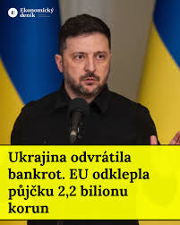 🇺🇦💰 Obří unijní půjčka pro Ukrajinu: https://ekonomickydenik.cz/ukrajina -odvratila-bankrot-eu-odklepla-pujcku-22-bilionu-korun/