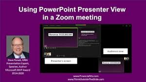 If microsoft powerpoint is a little too heavy for you, you could always opt for google's adequately. Using Powerpoint Presenter View With A Single Screen In A Zoom Meeting Windows Youtube