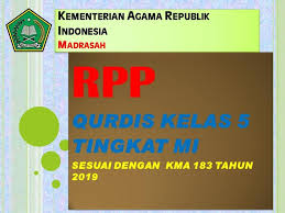 Silabus qurdis kls 9 kma 183 : Download Rpp Qurdis Kelas 5 Sesuai Kma 183 Tahun 2019 Safrizal July