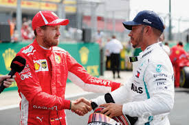 Sebastian Vettel Congratulate Lewis Hamilton