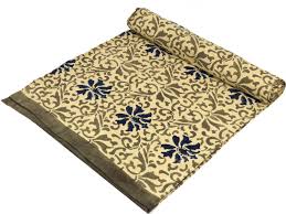 Tagesdecken für einen junge oder. Blockdruck Tagesdecke Bett Sofauberwurf Handgearbeiteter Wandbehang Wandtuch Grun Design 17