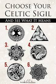 Choose Your Celtic Sigil And See What It Means For You Celtic Tattoo Symbols Celtic Symbols And Meanings Celtic Signs