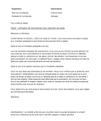 Licenciement pour inaptitude au poste. Lettre De Licenciement Pour Abandon De Poste Modele Gratuit