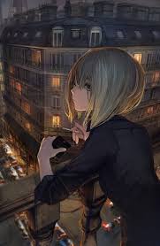 Tomboys hair dark black portraits : Anime Girls Anime Portrait Display Original Characters Blonde Bangs Hd Wallpaper Wallpaperbetter