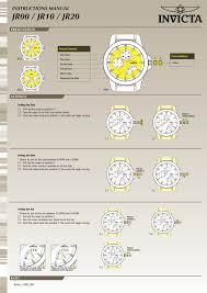 Invicta Watch Size Chart Bedowntowndaytona Com