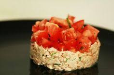 Tartare De Tomates Aux Rillettes De Thon Recettes De Cuisine Recette Rillettes De Thon